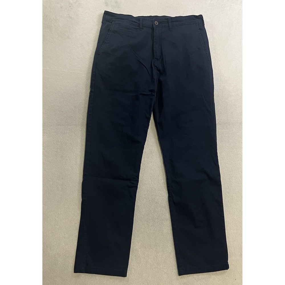 American Rag Pants Men's 36x32 Blue Chino Comfort Stretch Casual Cotton Blend